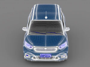 chevrolet spin 2019 ltz 3D Model