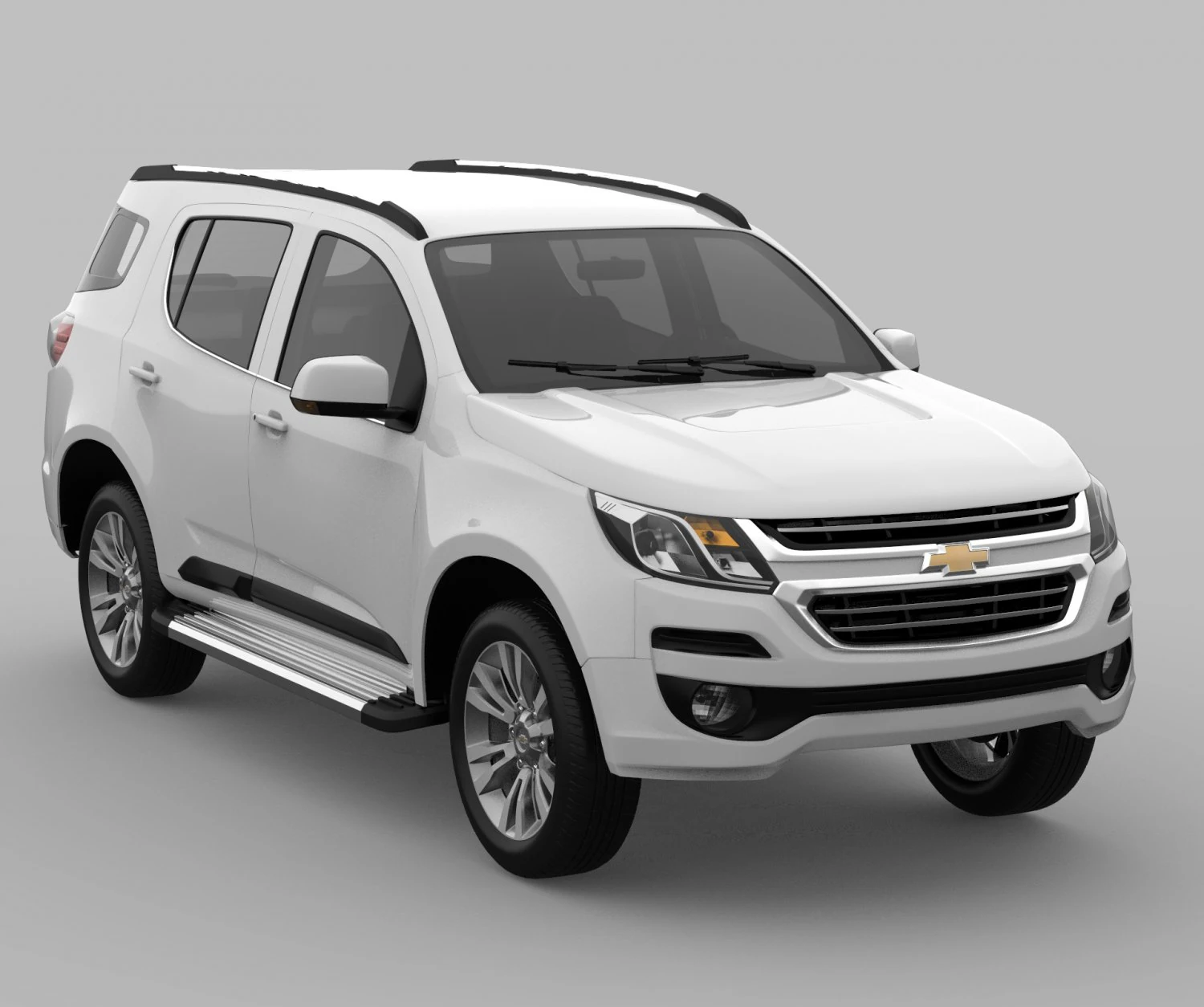 chevrolet trailblazer 2018 3D Model .c4d .max .obj .3ds .fbx .stl .blend