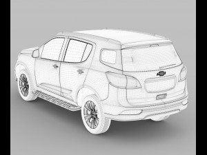 chevrolet trailblazer 2018 3D Модель