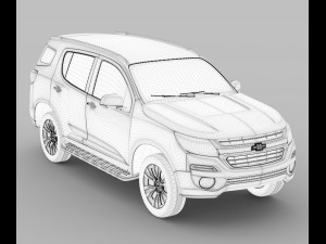 chevrolet trailblazer 2018 3D Модель
