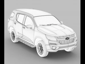 chevrolet trailblazer 2018 3D Model