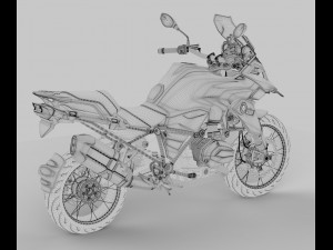 R1200gs 2013 3D Model