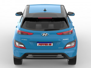 Hyundai kona ev 2022 Modello 3D