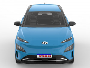 Hyundai kona ev 2022 Modello 3D