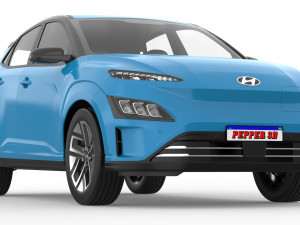 Hyundai kona ev 2022 Modello 3D