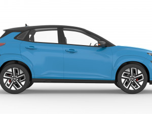 Hyundai kona ev 2022 Modello 3D