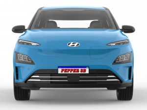 Hyundai kona ev 2022 Modello 3D