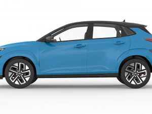 Hyundai kona ev 2022 Modello 3D