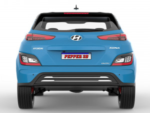 Hyundai kona ev 2022 Modello 3D