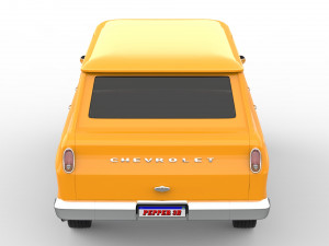 Chevrolet veraneio 1977 Modelo 3D