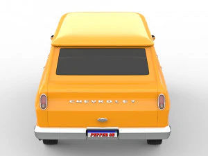 Chevrolet veraneio 1977 3D Model