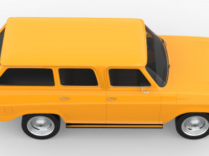 Chevrolet veraneio 1977 Modelo 3D