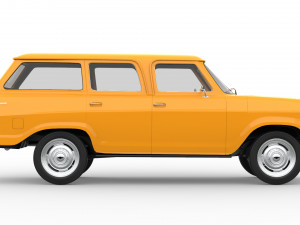 Chevrolet veraneio 1977 Modelo 3D