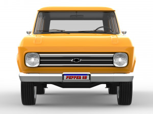Chevrolet veraneio 1977 Modelo 3D