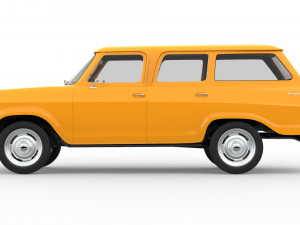 Chevrolet veraneio 1977 Modelo 3D
