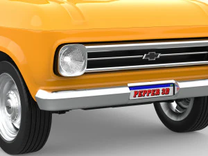 Chevrolet veraneio 1977 3D Model