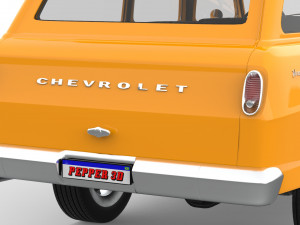 Chevrolet veraneio 1977 Modelo 3D