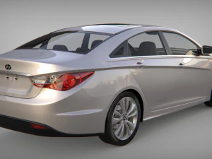 Hyundai sonata 2013 3D Model