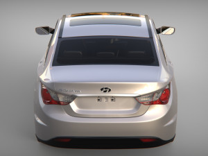 Hyundai sonata 2013 3Dモデル