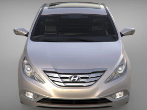 Hyundai sonata 2013 3D Model