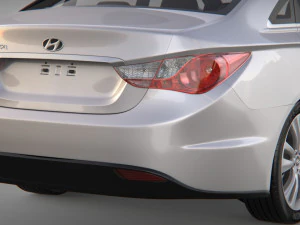 Hyundai sonata 2013 3D Model