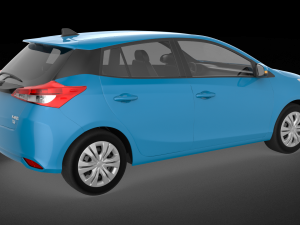 Toyota Yaris 2023 Model 3D