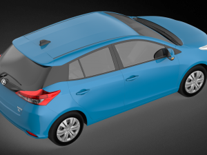 Toyota Yaris 2023 Model 3D