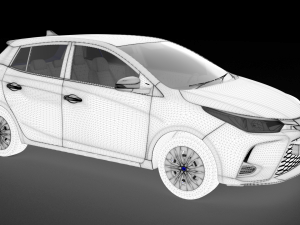 Toyota Yaris 2023 Model 3D