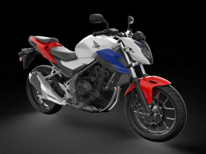 Honda CB 500F 2017 3D Model