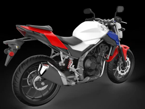 Honda CB 500F 2017 3D Model