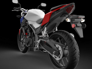 Honda CB 500F 2017 3D Модель