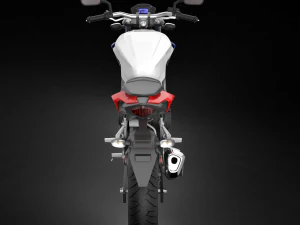 Honda CB 500F 2017 3D Model