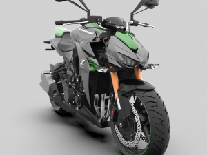 Kawasaki z1000 2015 Model 3D