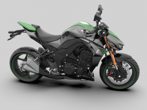 Kawasaki z1000 2015 3D-Modell