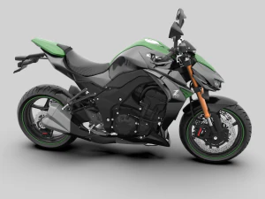 Kawasaki z1000 2015 Modelo 3D