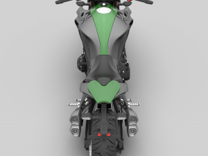 Kawasaki z1000 2015 Model 3D