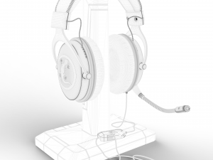 Headset p851 Lizard 3D Model