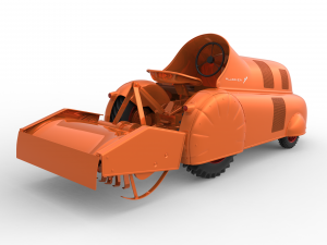 Tractor Allgaier 1954 3D मॉडल
