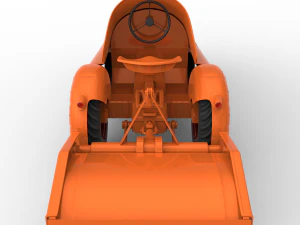 Tractor Allgaier 1954 3D Model