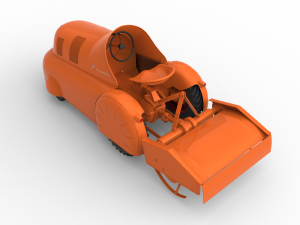 Tractor Allgaier 1954 3D मॉडल