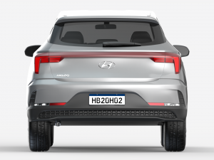 Hyundai hb20 2024 Sense 3D Model