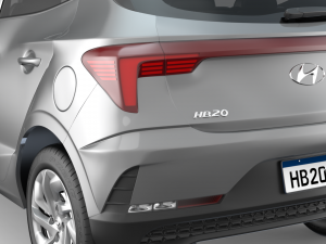 Hyundai hb20 2024 Sense 3D Model