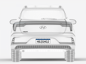 Hyundai hb20 2024 Sense 3D Model