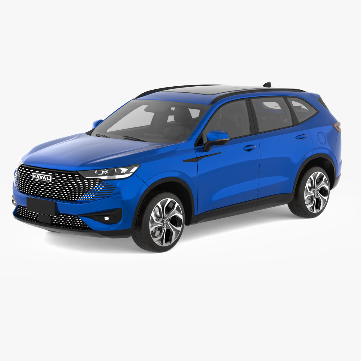GWM HAVAL H6 2023 3D Model .c4d .max .obj .3ds .fbx .stl .blend 