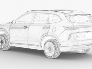 GWM HAVAL H6 2023 Modèle 3D