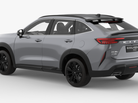 GWM HAVAL H6 GT 2023 3D Модель