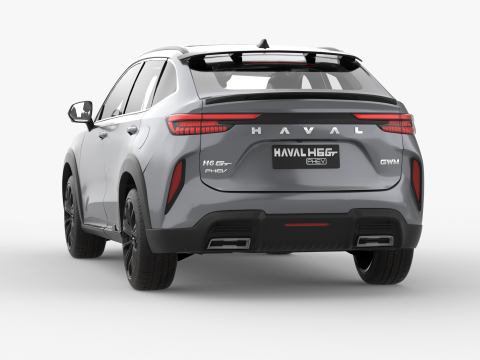 GWM HAVAL H6 GT 2023 3D Модель
