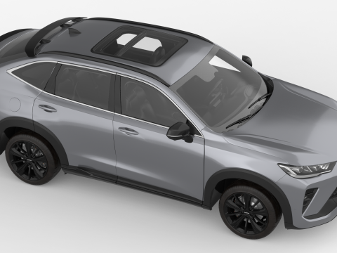 GWM HAVAL H6 GT 2023 3D Модель