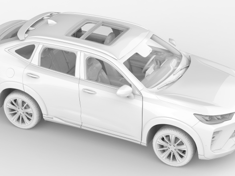 GWM HAVAL H6 GT 2023 3D Модель