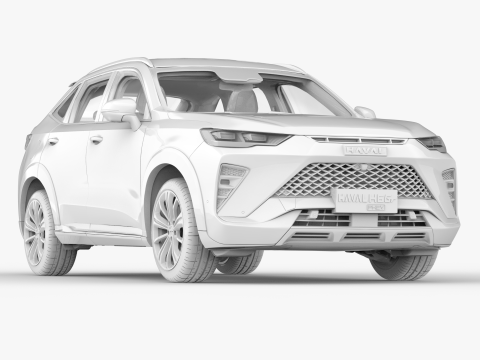 GWM HAVAL H6 GT 2023 3D Модель